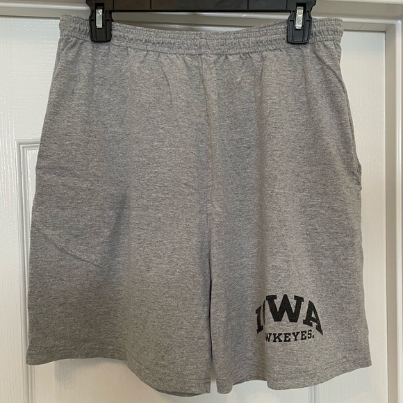 Simply For Sports Other - Simply For Sports Iowa Hawkeyes 🎉HP🎉 grey knit shorts size Large